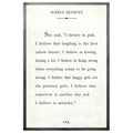 Audrey Hepburn Art Print - Book Collection