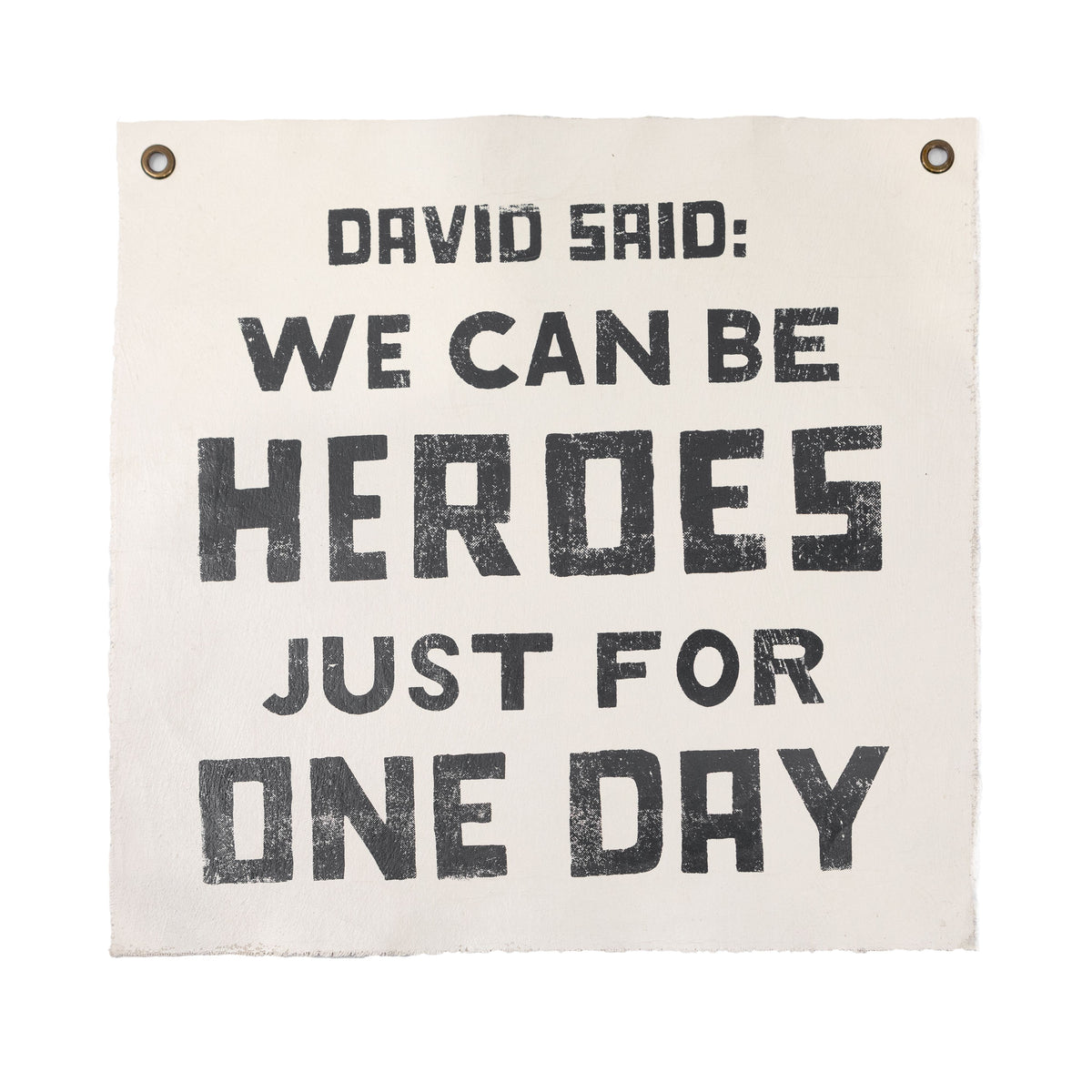 David Said Hand Painted Wall Tarp 25x25