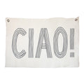 ***Ciao Hand Painted Wall Tarp - 37x25