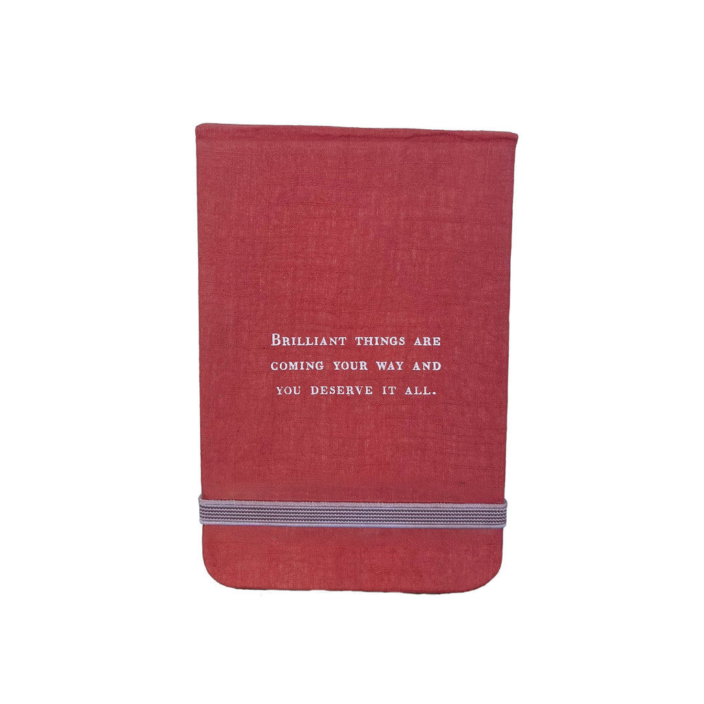 Brilliant Things Fabric Notebook