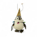 Girl Penguin With Sparkly Party Hat Ornament - Huddle of Penguins Collection