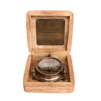 Every Man Compass in Wooden Box