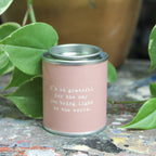 Im So Grateful Love Candle