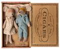 Mum and dad Mouse in Cigar Box