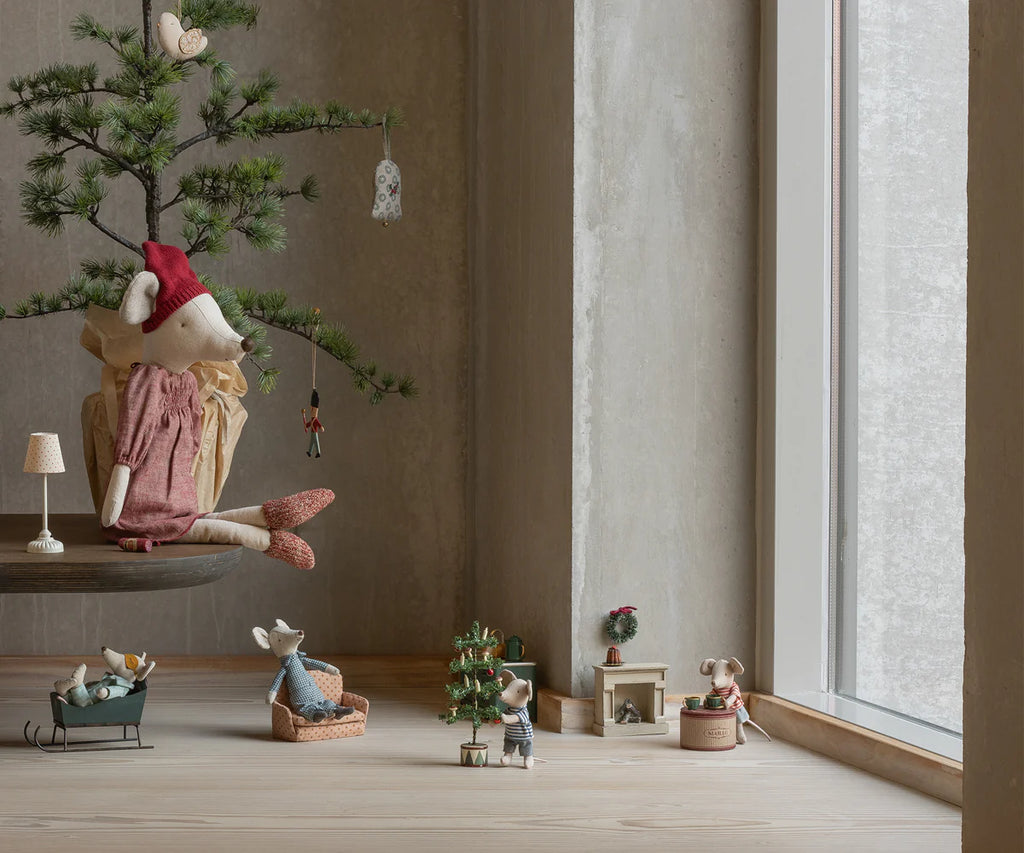 Mouse Christmas Tree with Lights