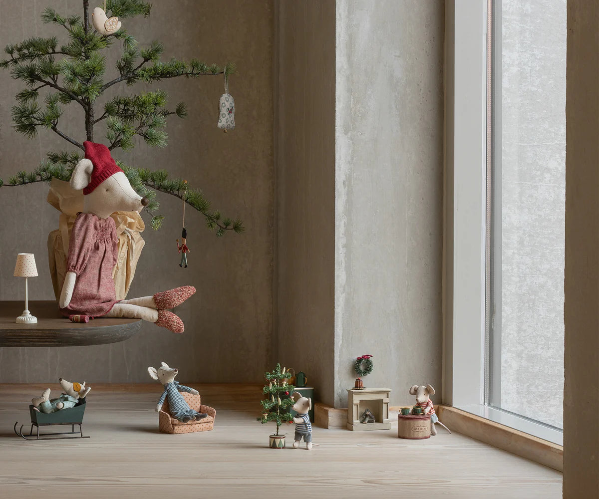 Mouse Christmas Tree with Lights