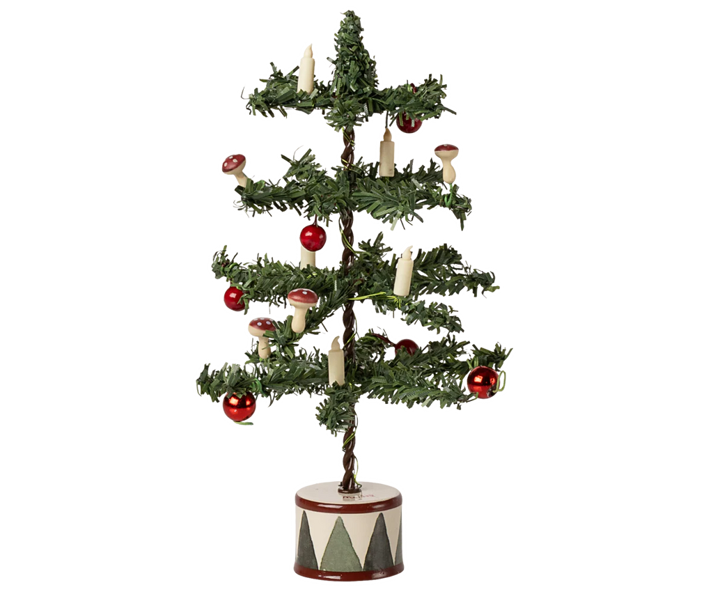 Mouse Christmas Tree with Lights