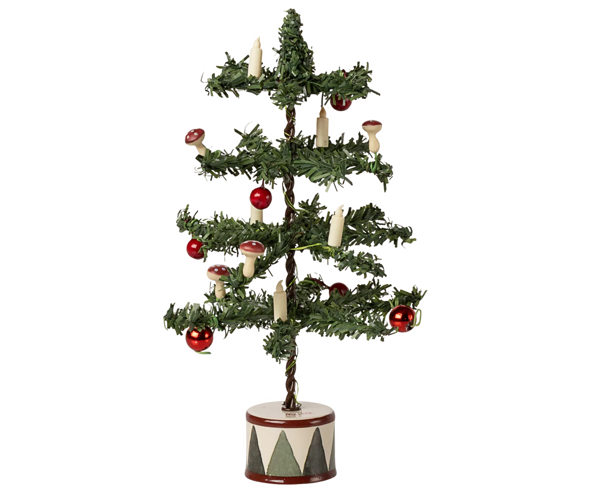 Mouse Christmas Tree with Lights