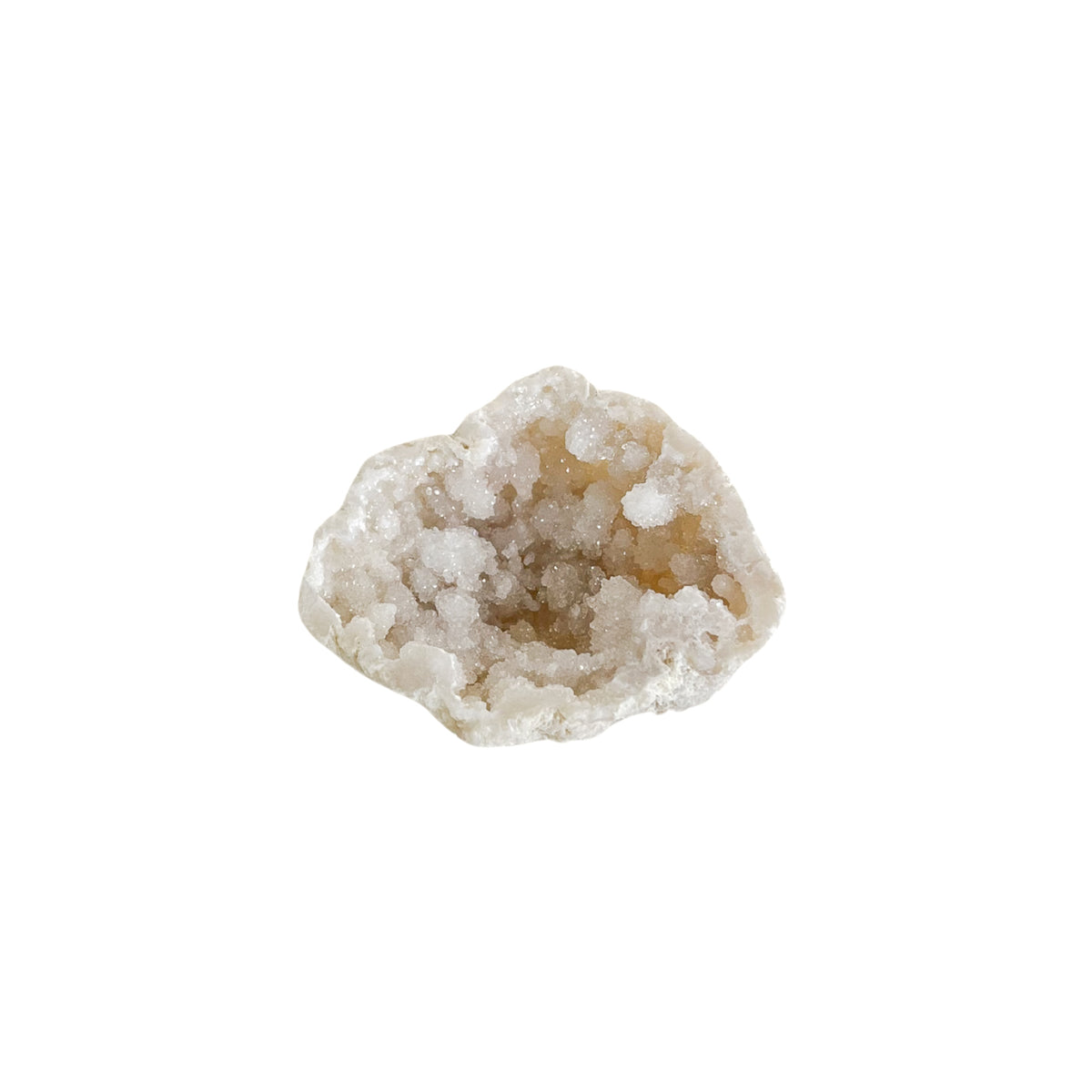 White Half Cut Geodes