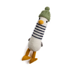 Crochet Seagull with Green Hat