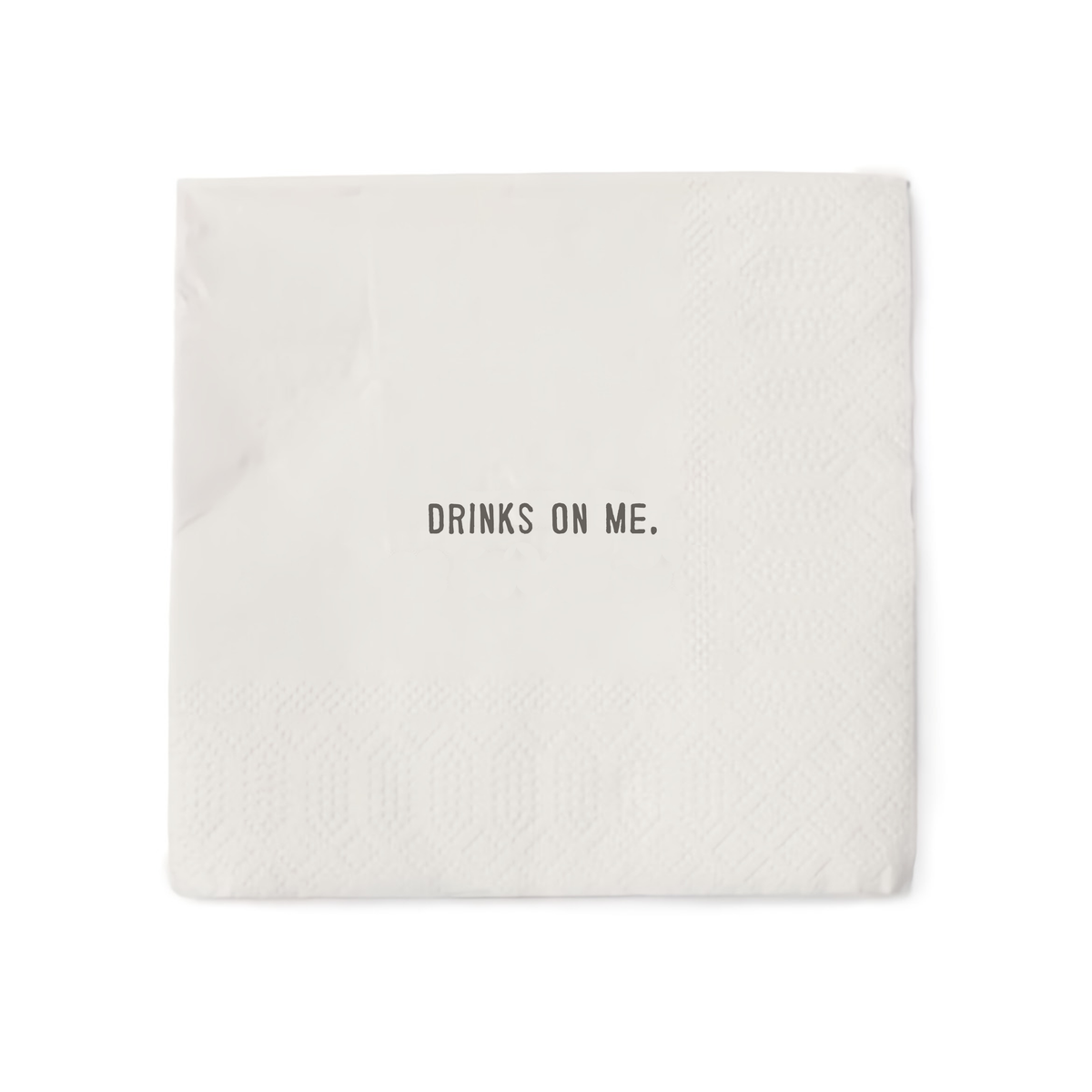 Drinks On Me Cocktail Napkins