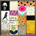 Collage #1 Art Print - Grey Wood