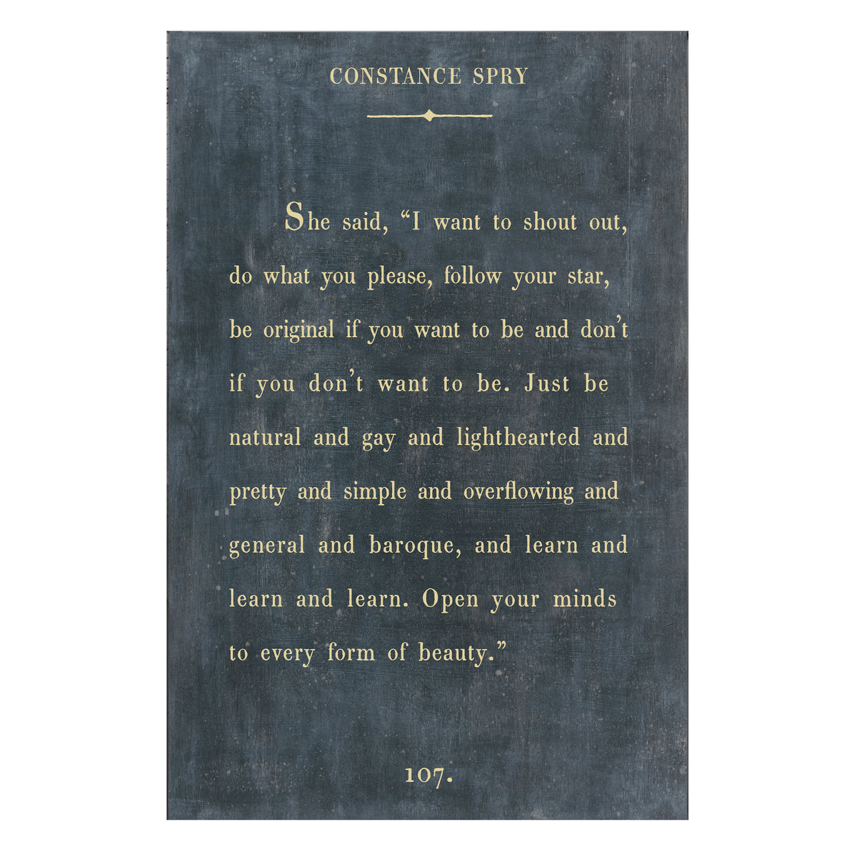 Constance Spry Art Print - Book Collection
