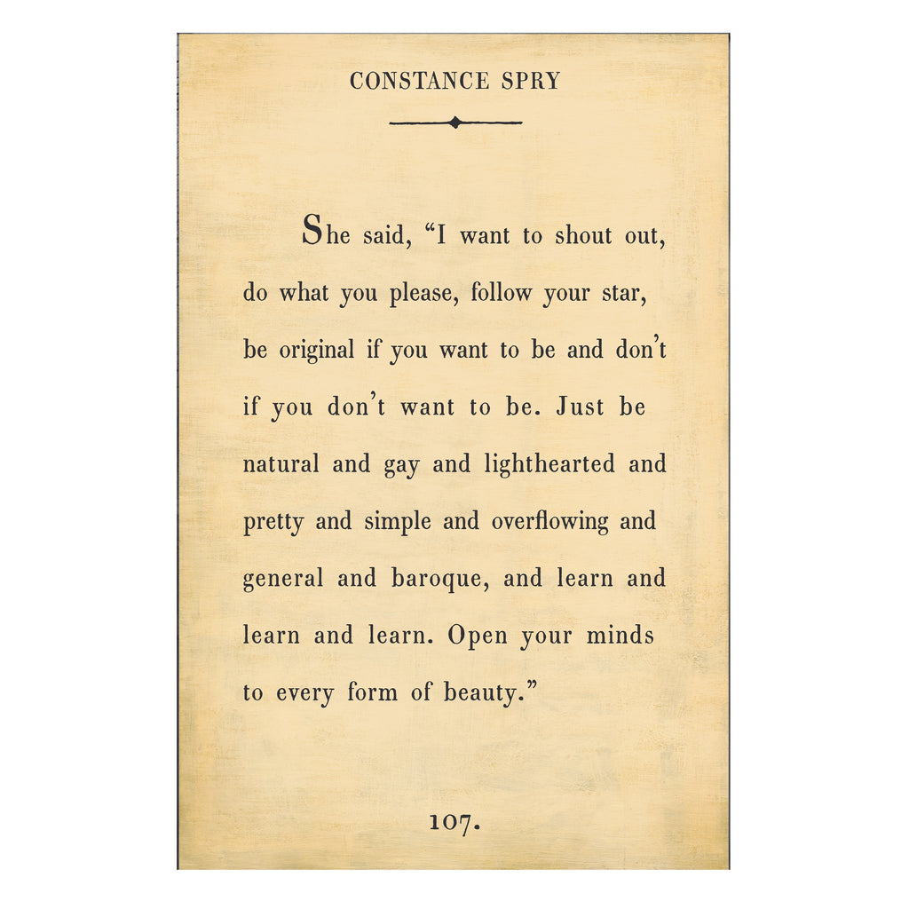 Constance Spry Art Print - Book Collection