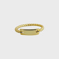 Plaque Ring