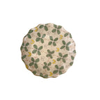 Butterfly Garden Scalloped Round Decoupage Plate - 5in