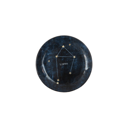 Constellations Round Decoupage Plate - 4in