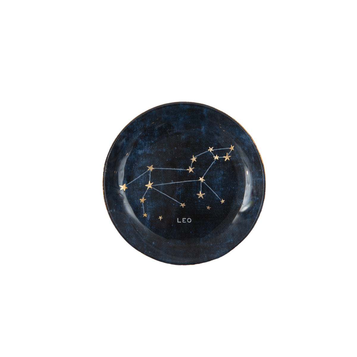 Constellations Round Decoupage Plate - 4in
