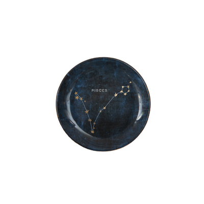 Constellations Round Decoupage Plate - 4in