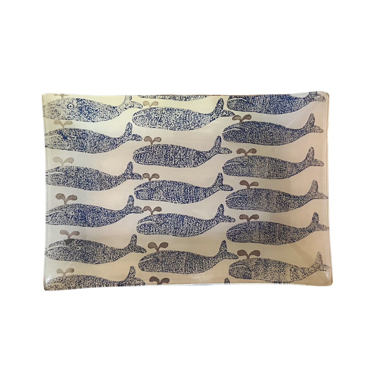 Large Rectangle Decoupage Plate