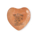 Your Attention Please Heart Decoupage Plate 6x6