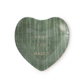 Love You Madly Heart Decoupage Plate 6x6