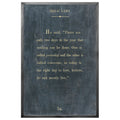 Dalai Lama Art Print - Grey Wood