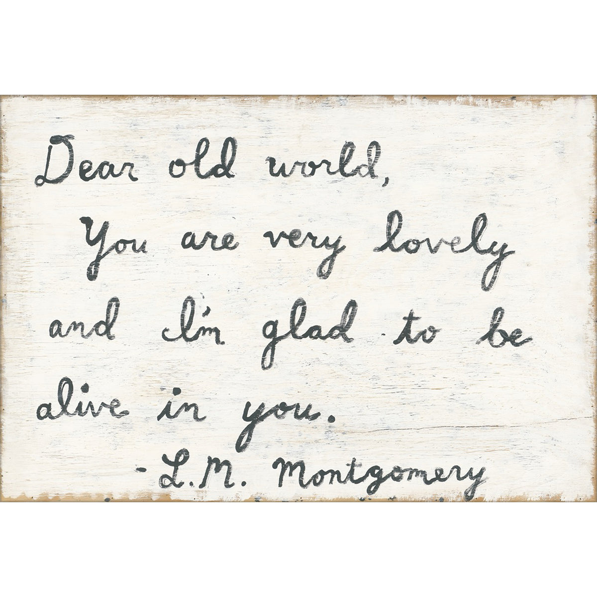 Dear Old World Art Print