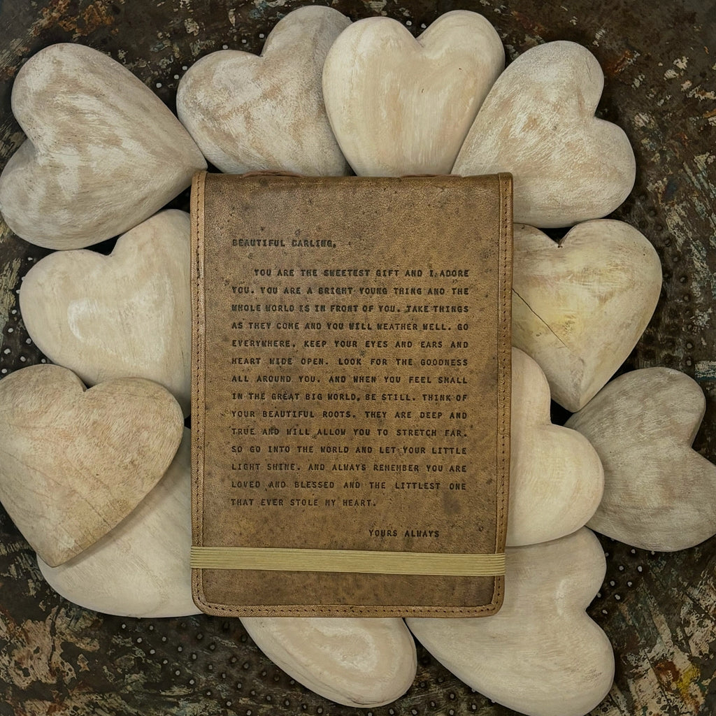 ***Letter for Sophie Signature Leather Journal - Maple