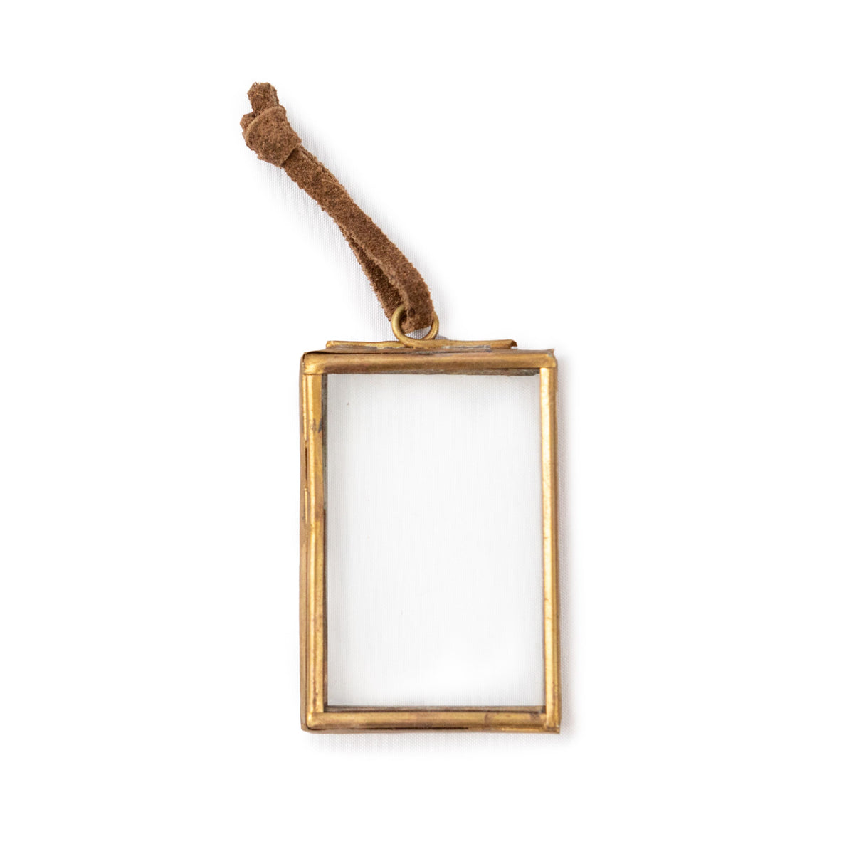 Brass Hanging Frame 1.5x2.5 – Vertical