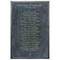 Earth Teach Me to Remember Art Print - Grey Wood