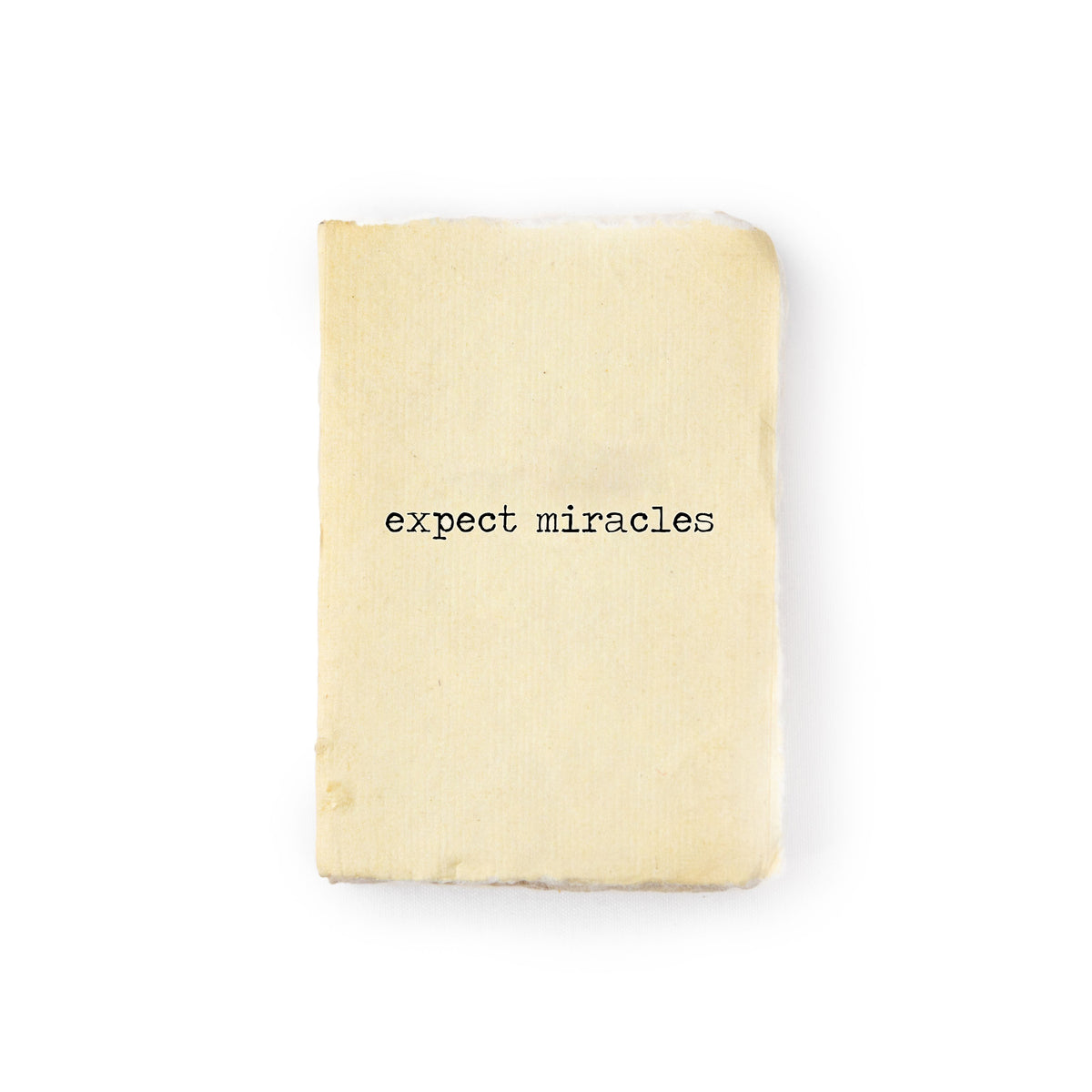 Small Deckled Edge Notebooks