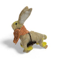 Rabbit With Brown Satchel & Orange Scarf Ornament