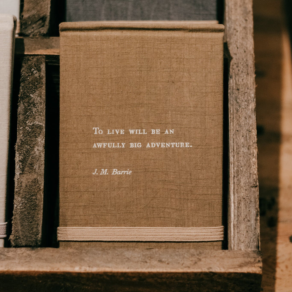 Big Adventure Fabric Notebook