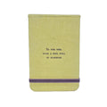 To The Girl Fabric Notebook