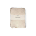 6x8 Handmade Cotton Paper Bundle - Cream