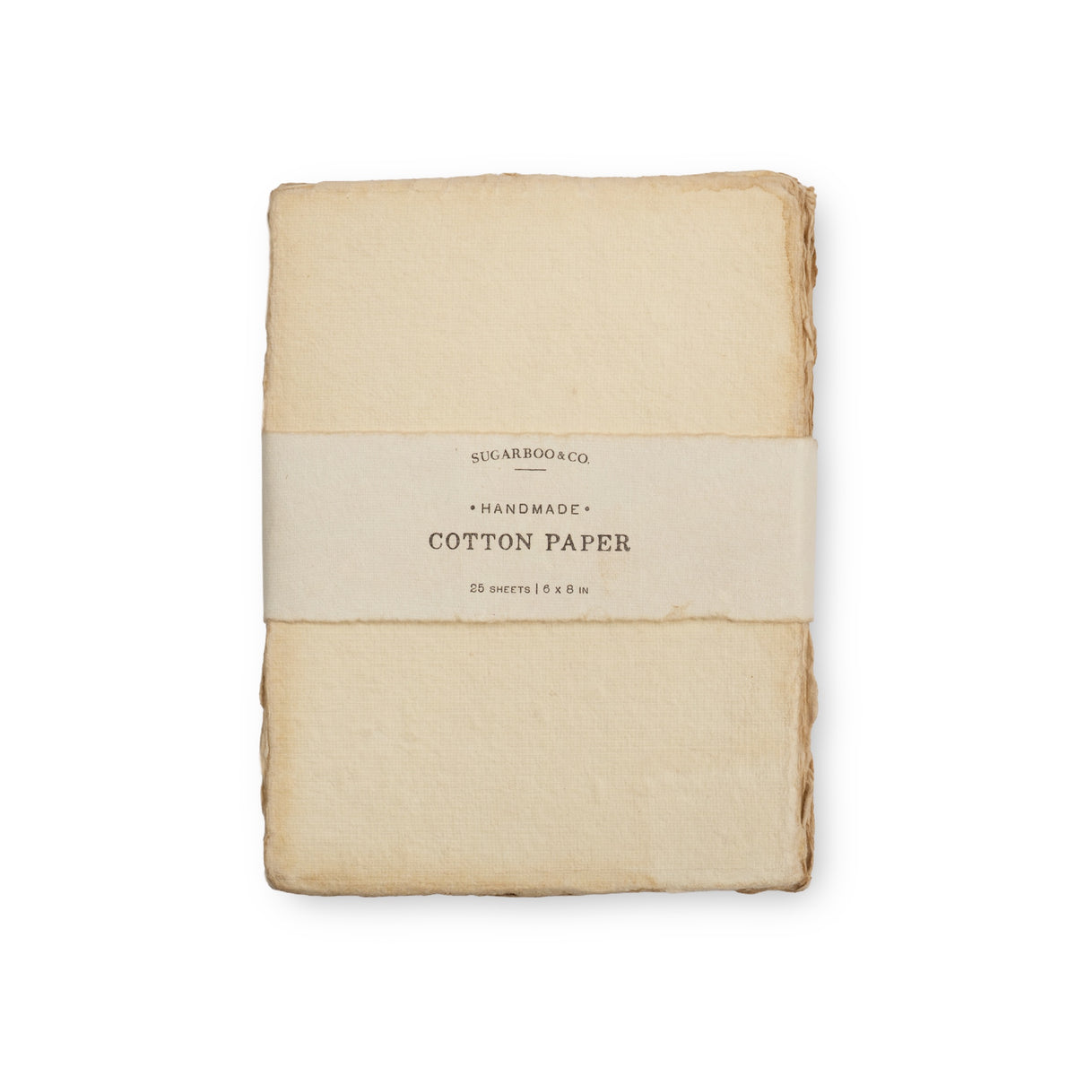 Handmade Cotton Paper Bundle - Flax