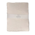 10x13 Handmade Cotton Paper Bundle - Cream