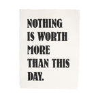 ***Nothing Is Worth More Handmade Paper Print - 12x16
