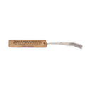 We Would Be Together Leather Bookmark