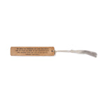 We Would Be Together Leather Bookmark