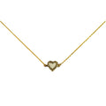 Mother of Pearl Heart Necklace