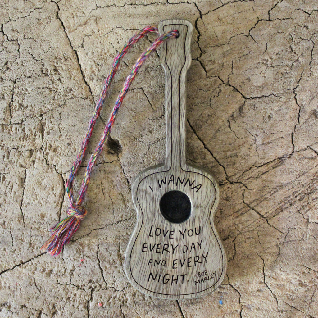I Wanna Love You Wooden Guitar 1st Edition