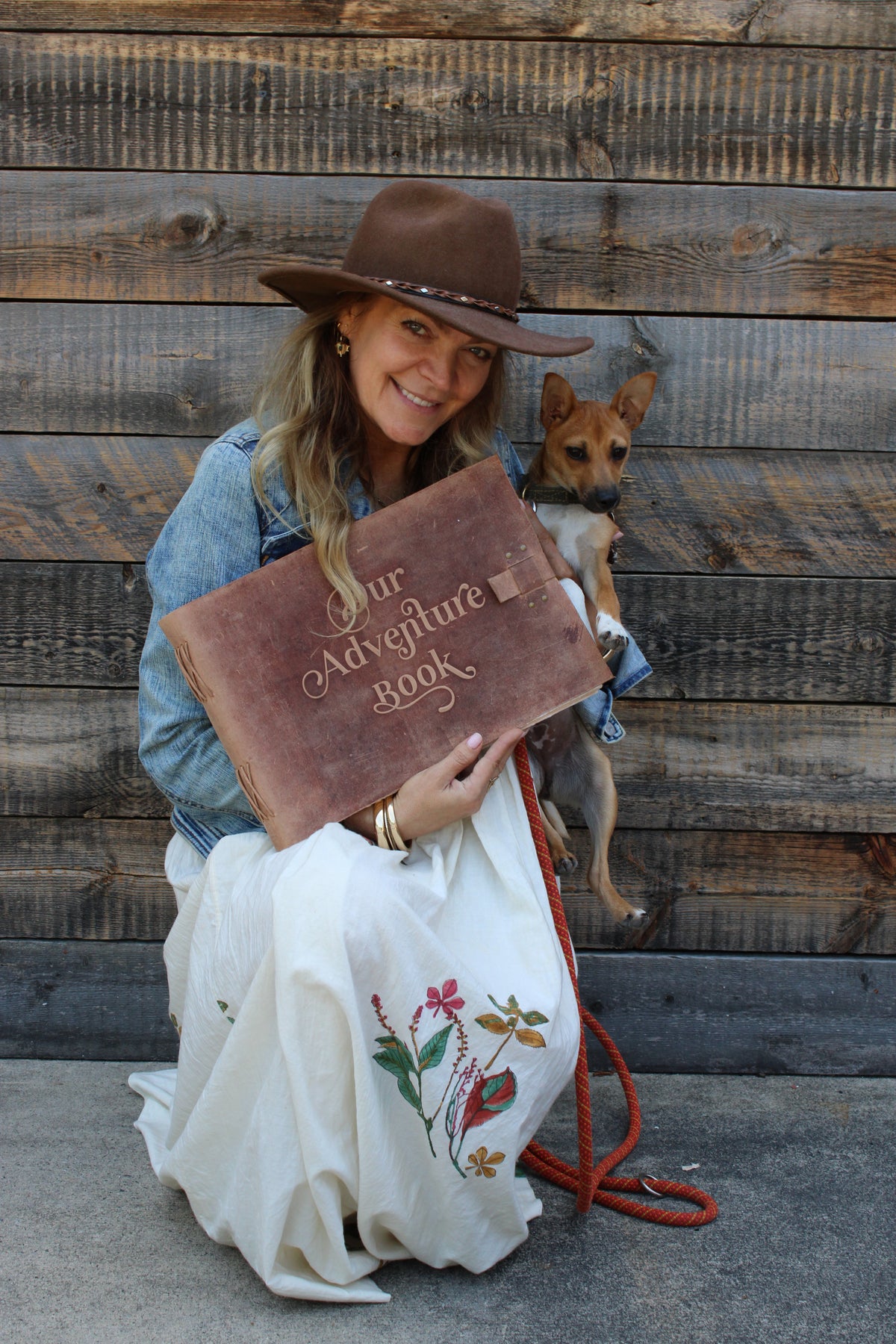 Our Adventure Leather Story Keeper 14x10 - Terracotta