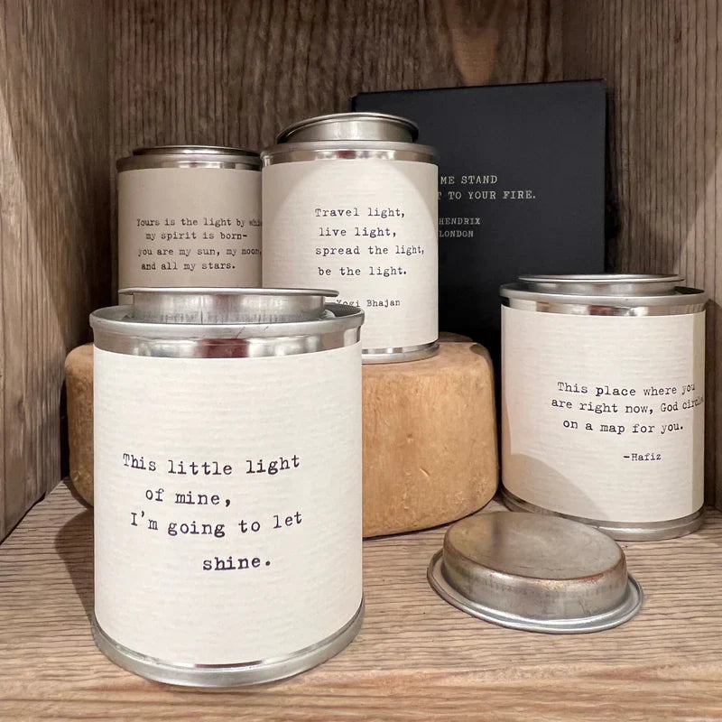 Courage Dear Heart Shine Candle