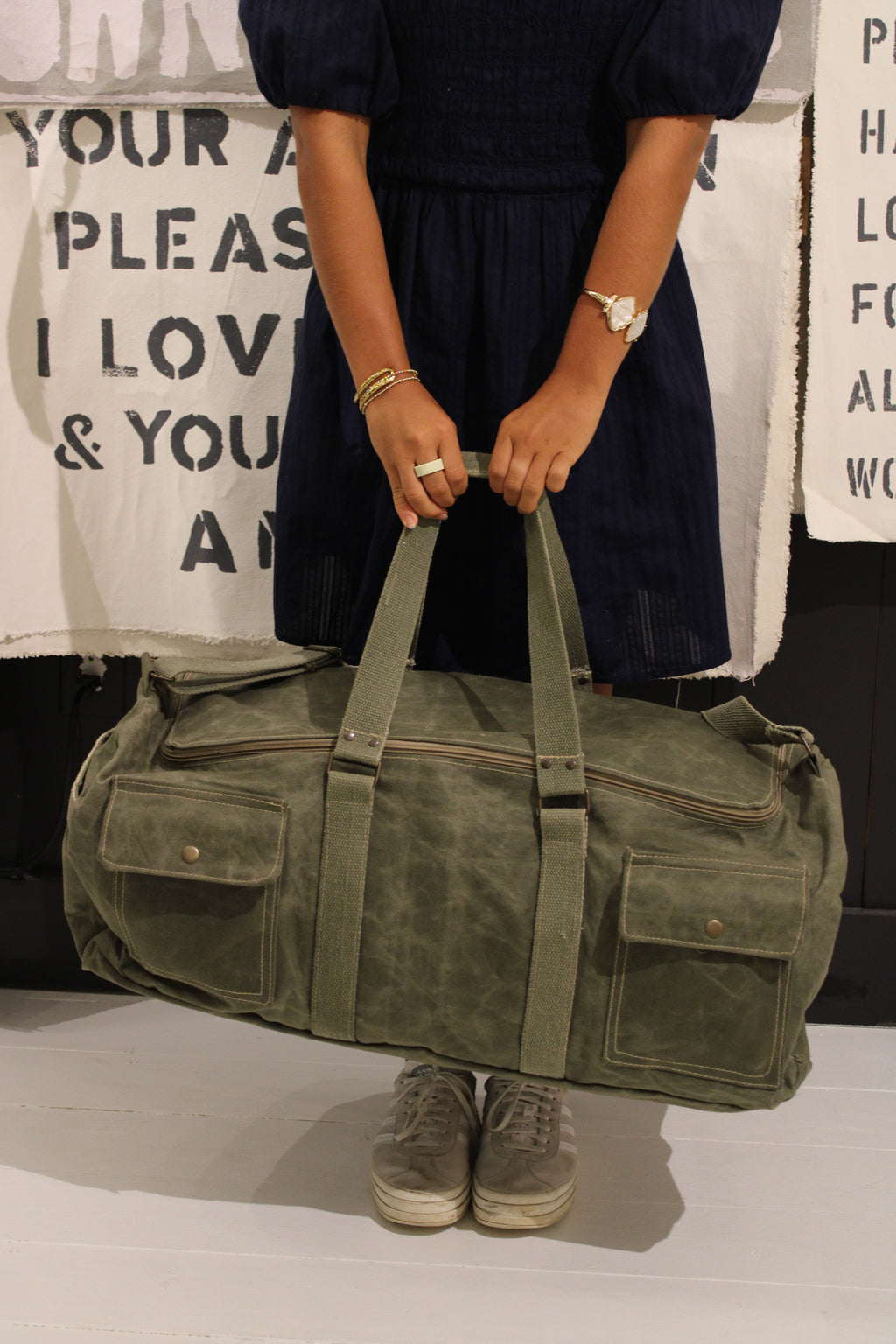 Army Green Tradesman Duffle