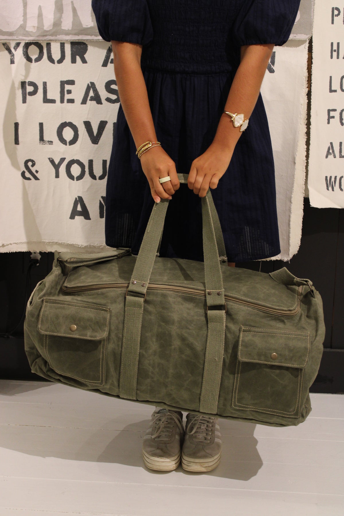 Army Green Tradesman Duffle