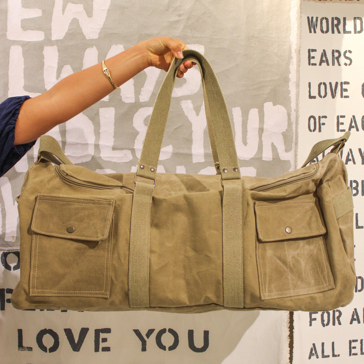 Brown Tradesman Duffle