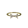 Cz Bow Ring