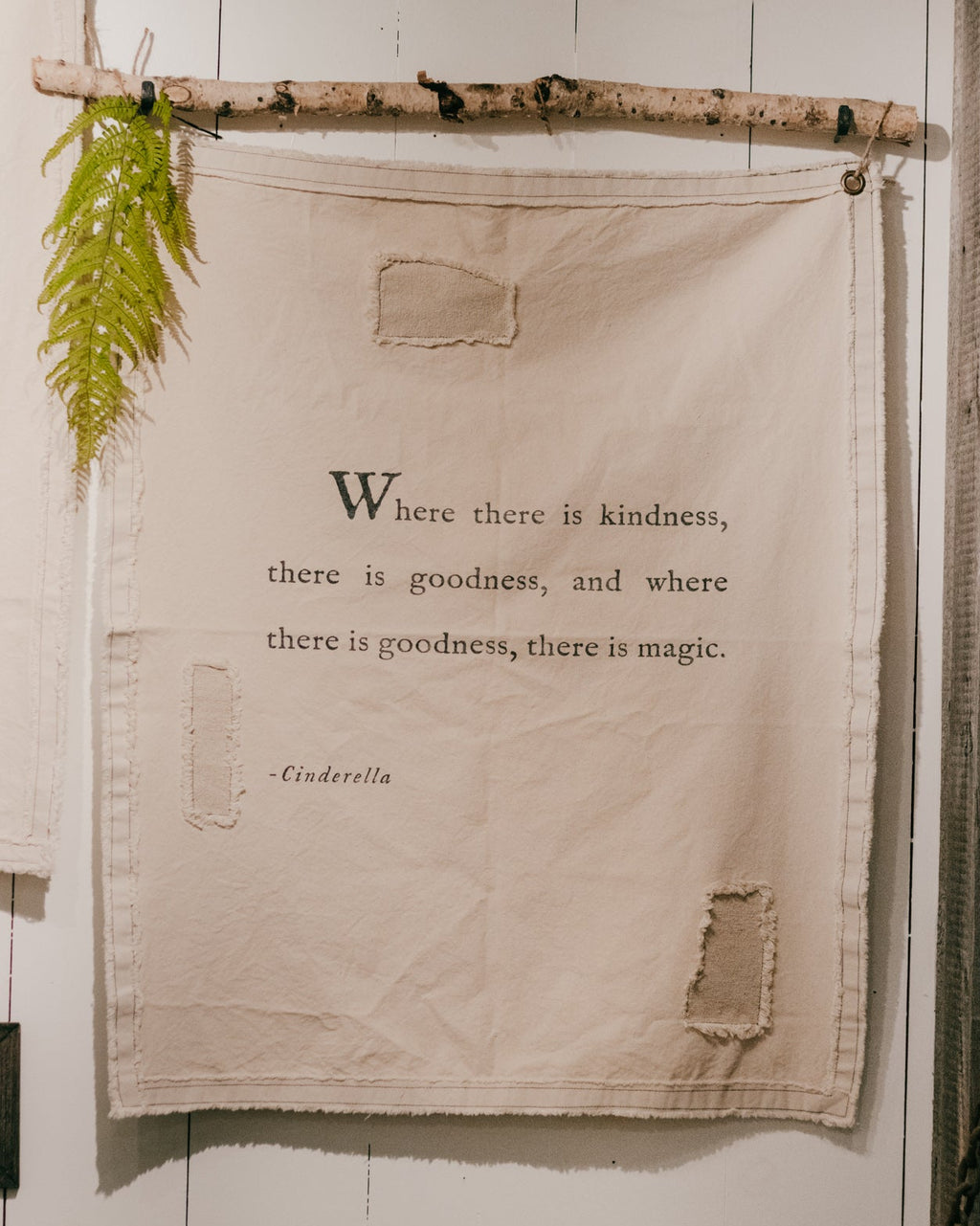 Cinderella Canvas Wall Tarp - 31.5x40